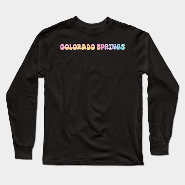 Colorado Springs Long Sleeve T-Shirt by bestStickers